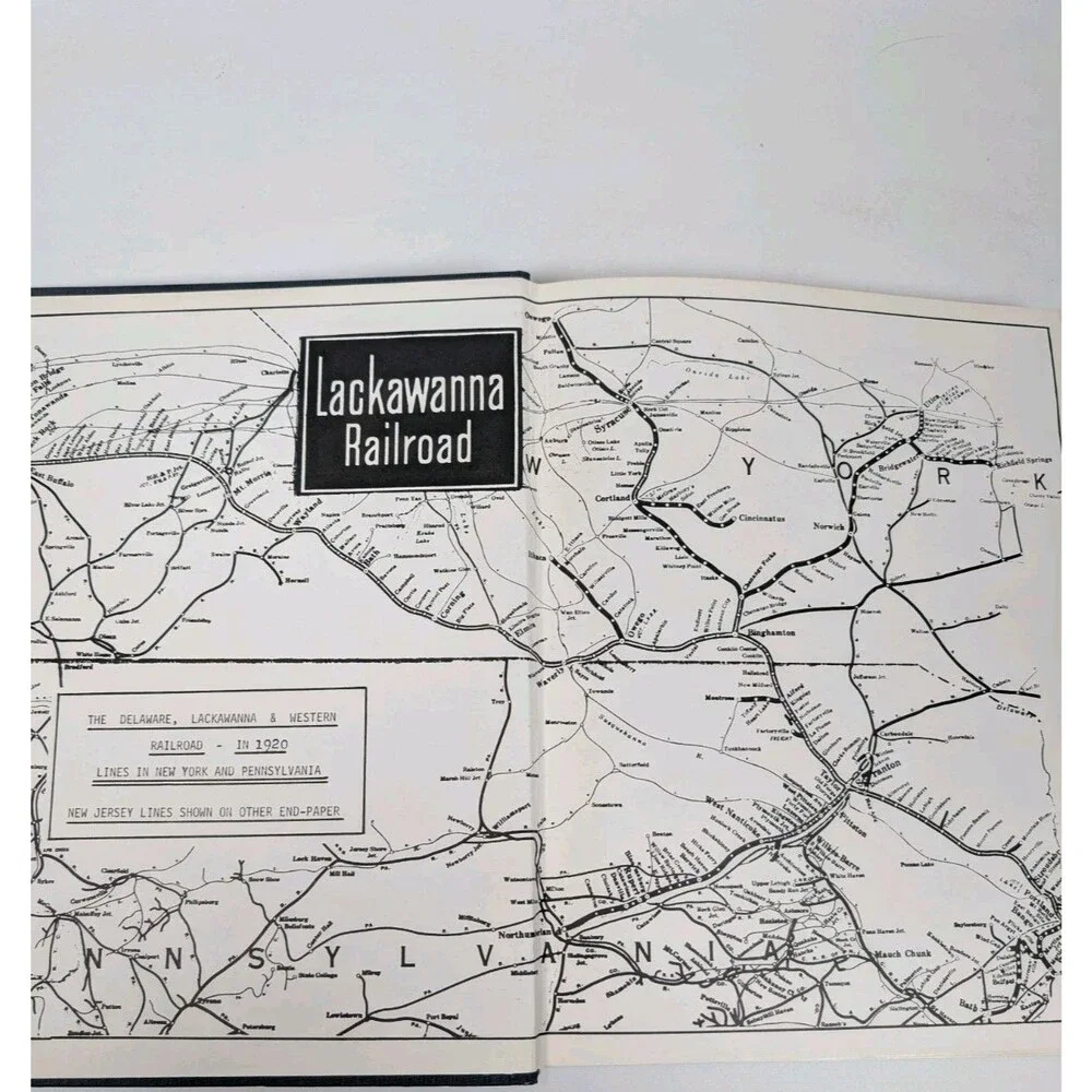 Delaware Lackawanna & Western Railroad In The Twentieth Century Vol 2 Tabor